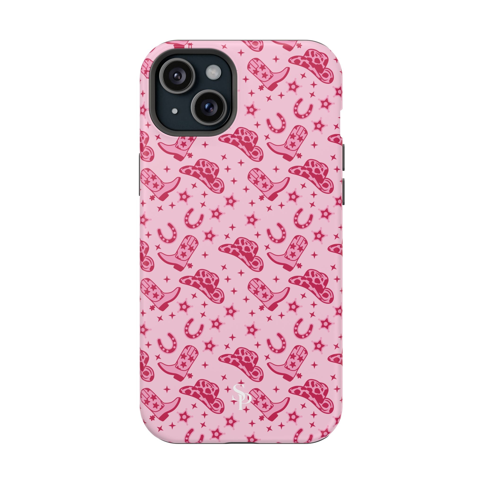 Pink Cowgirl Impact-Resistant Case