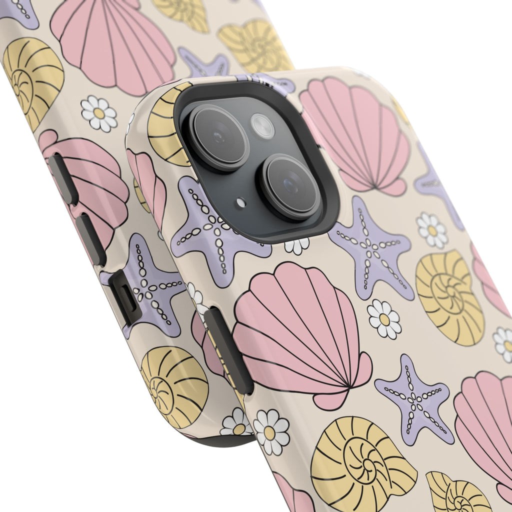 Coastal Shells Impact-Resistant Phone Case