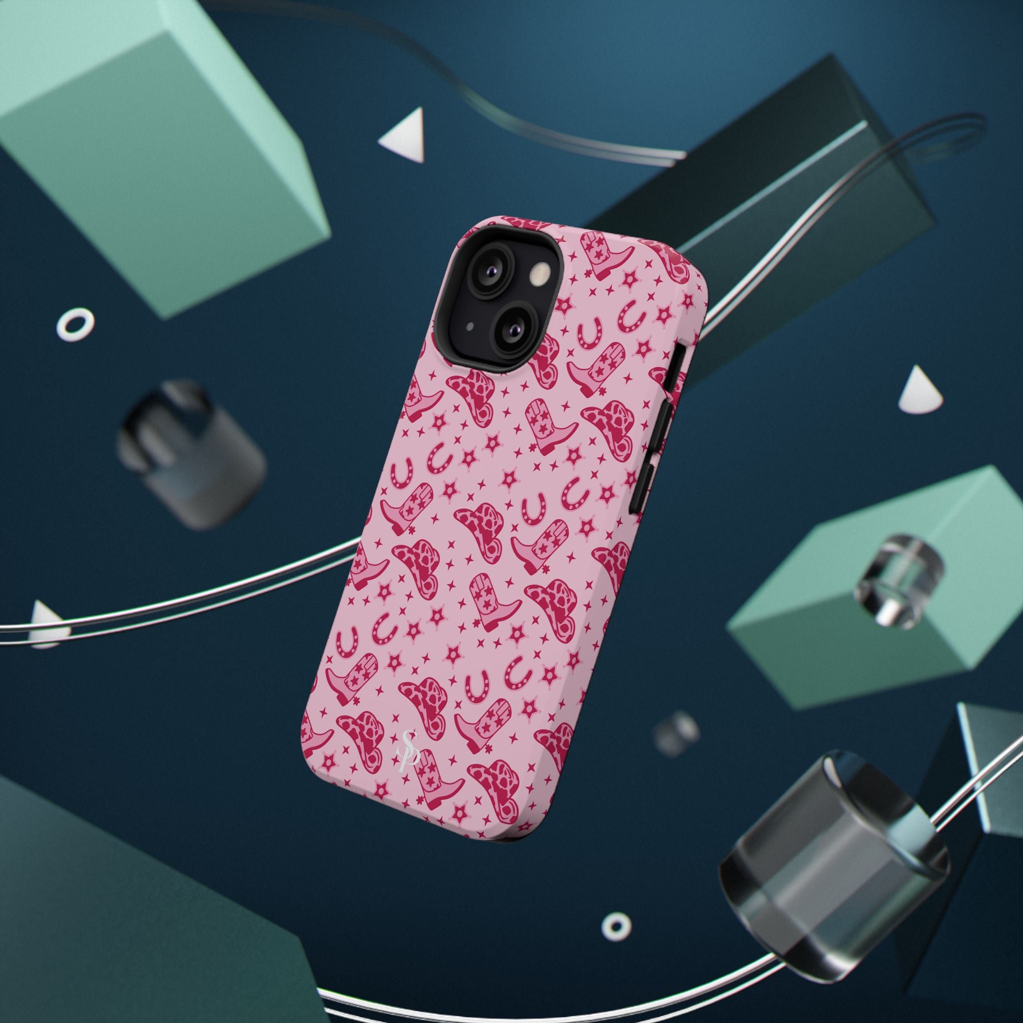 Pink Cowgirl Impact-Resistant Case