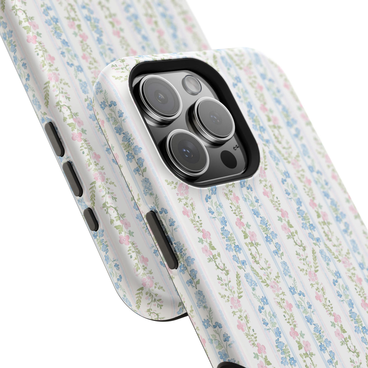 Pastel Floral Pattern Magnetic Tough Case