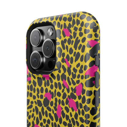 Leopard Print Impact-Resistant Phone Case