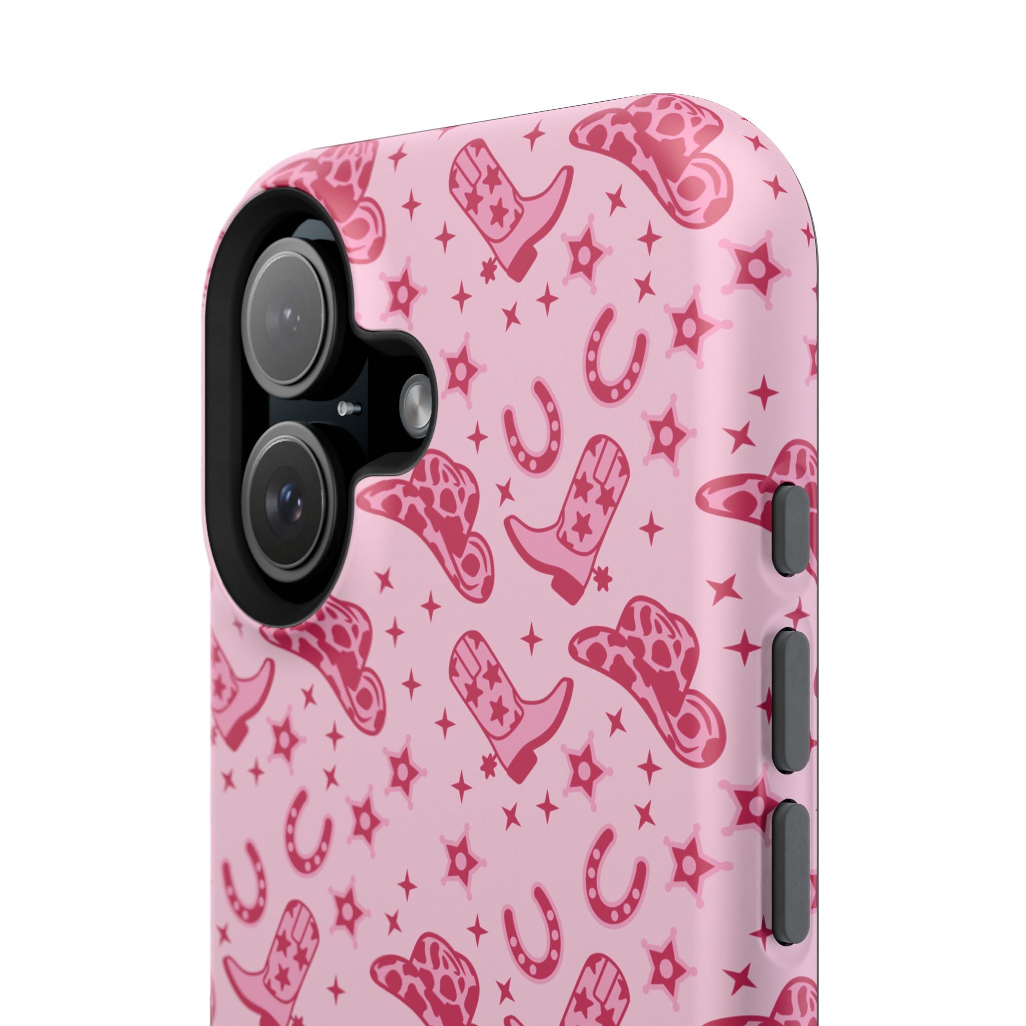 Pink Cowgirl Impact-Resistant Case