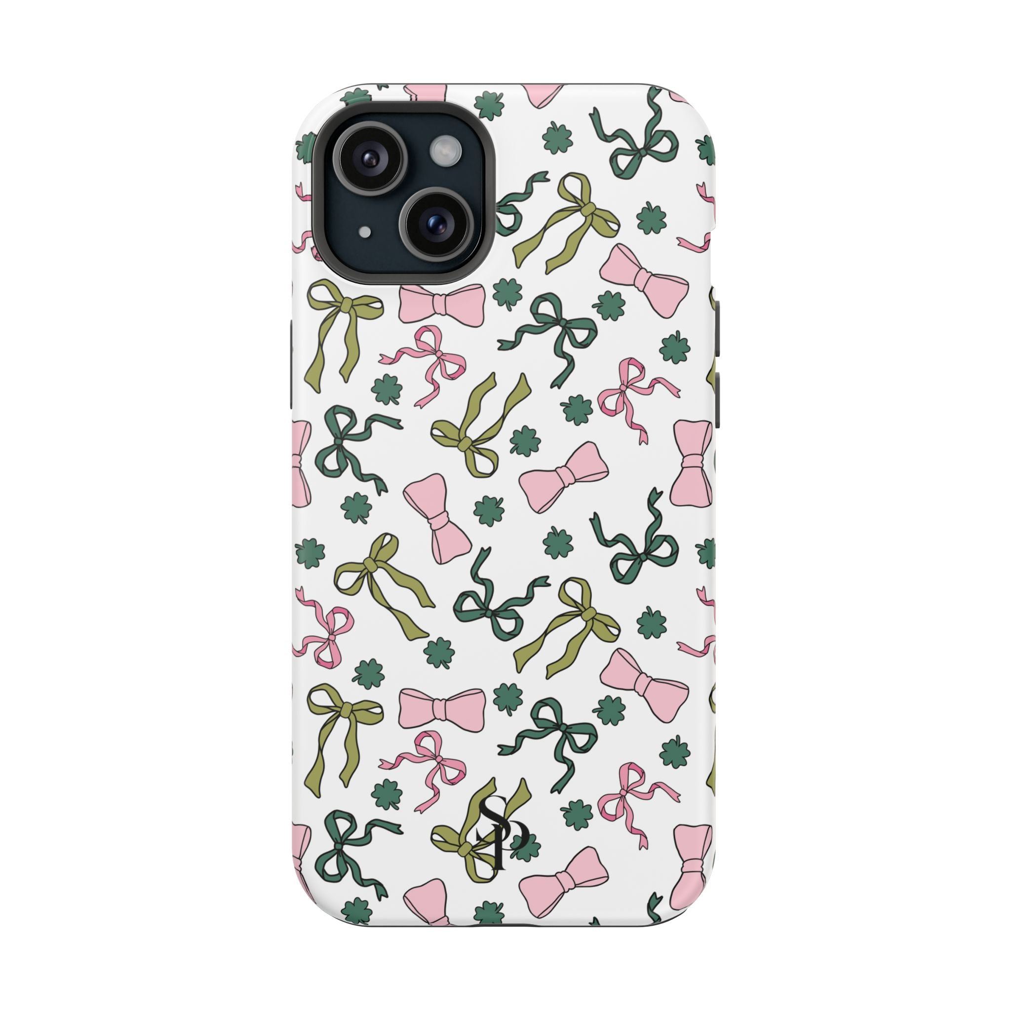 Bows and Shamrocks Magnetic Phone Case