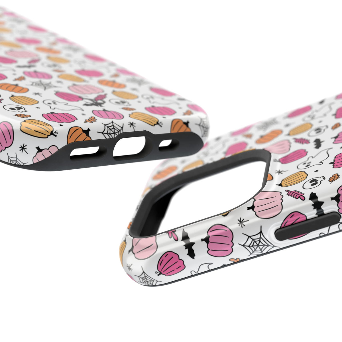 Pink Halloween Impact-Resistant Cases