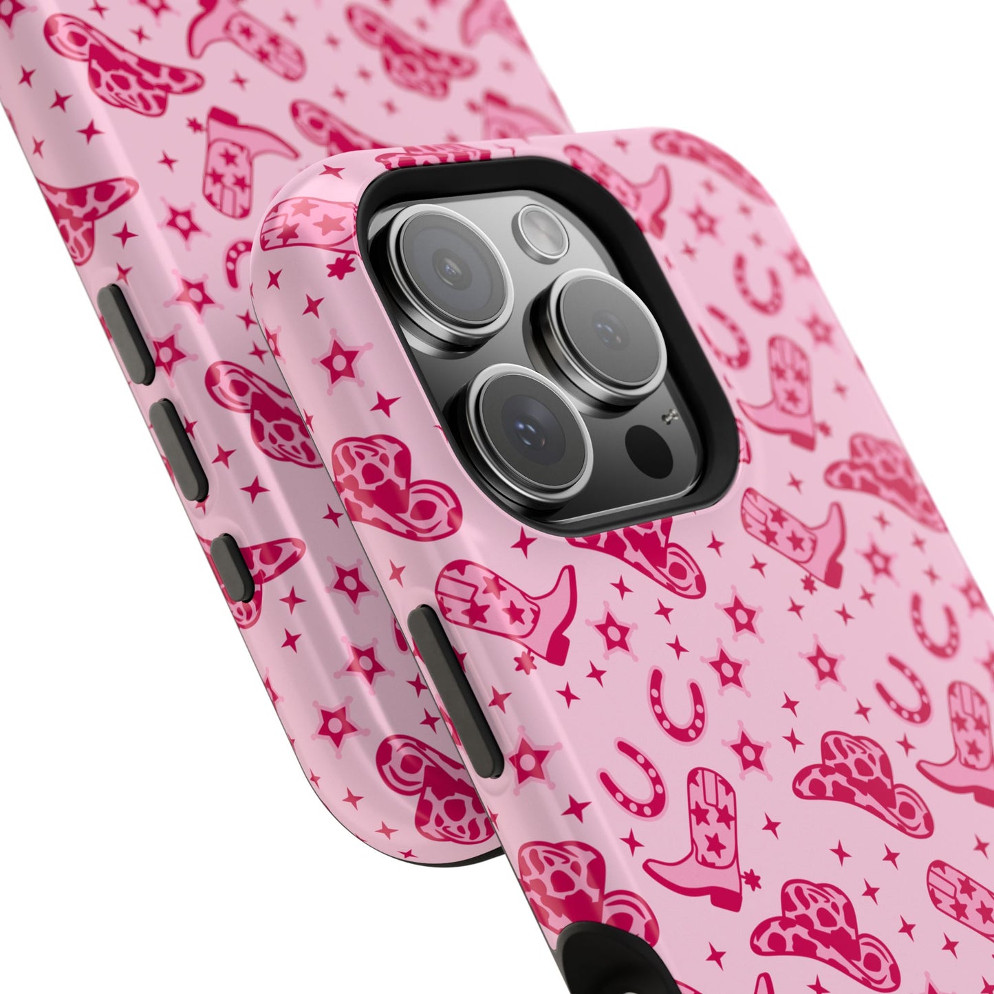 Pink Cowgirl Impact-Resistant Case