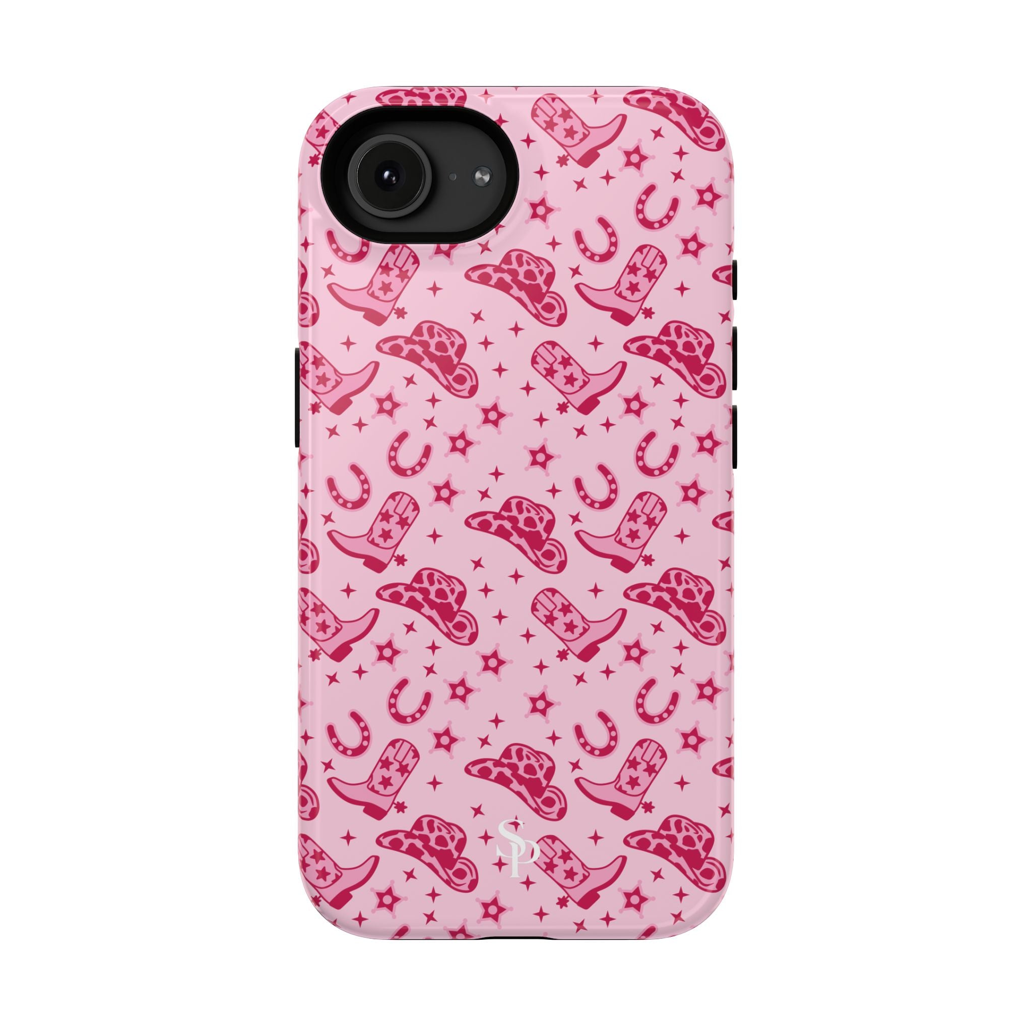 Pink Cowgirl Impact-Resistant Case