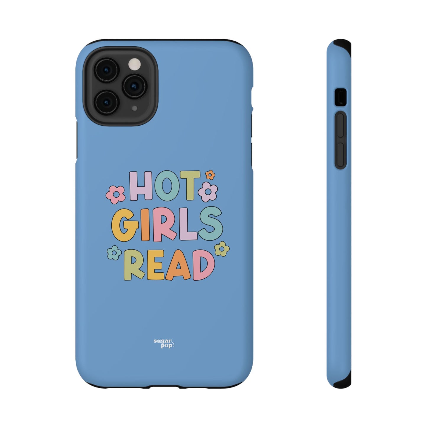 Hot Girls Read Impact-Resistant Phone Case - Design for Book Lovers