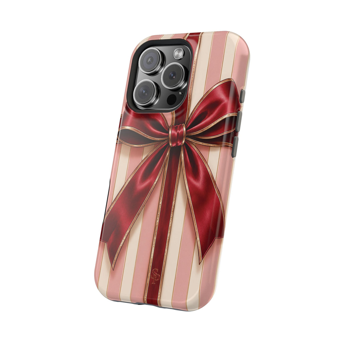 Red Bow Gift Wrap Magnetic Phone Case