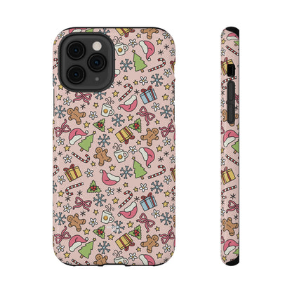 Festive Holiday Phone Case - Impact-Resistant Design for Christmas Cheer