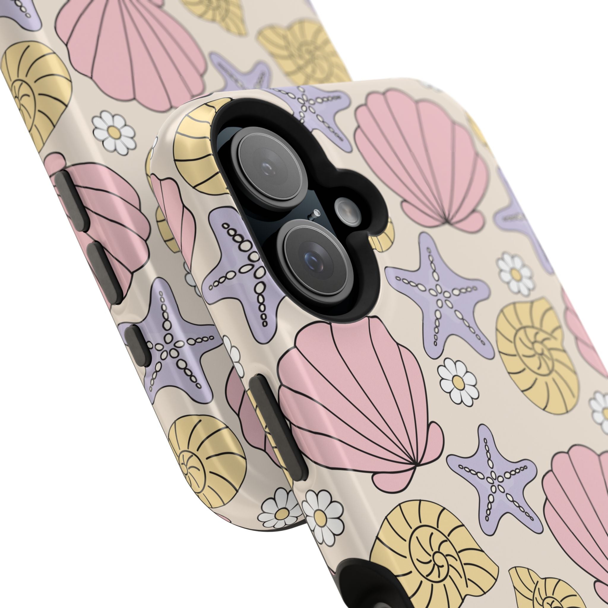 Coastal Shells Impact-Resistant Phone Case