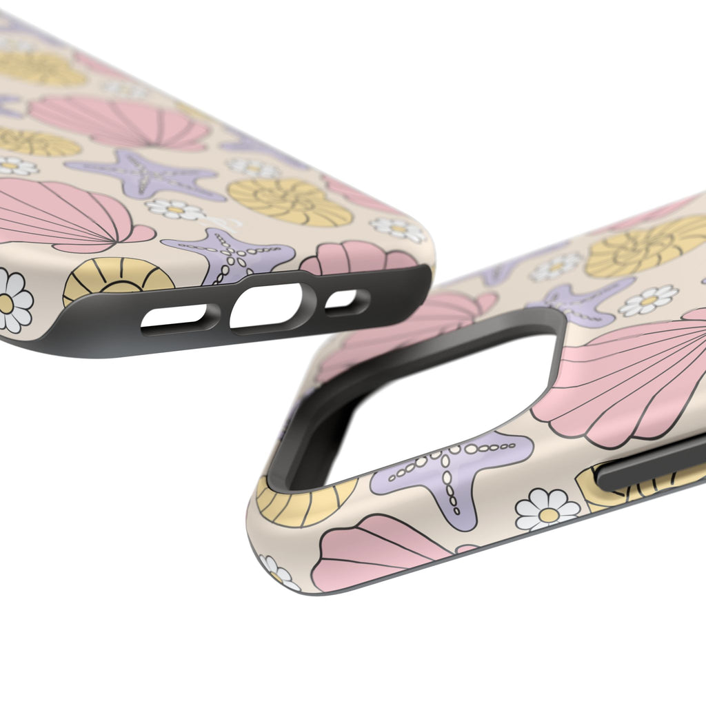Coastal Shells Impact-Resistant Phone Case