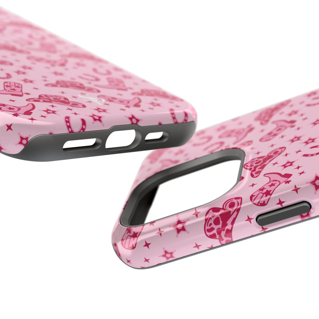 Pink Cowgirl Impact-Resistant Case