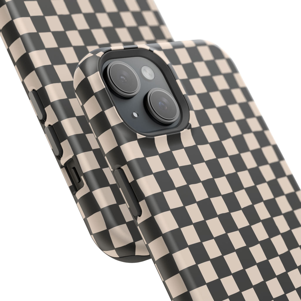 Checkerboard Impact-Resistant Case