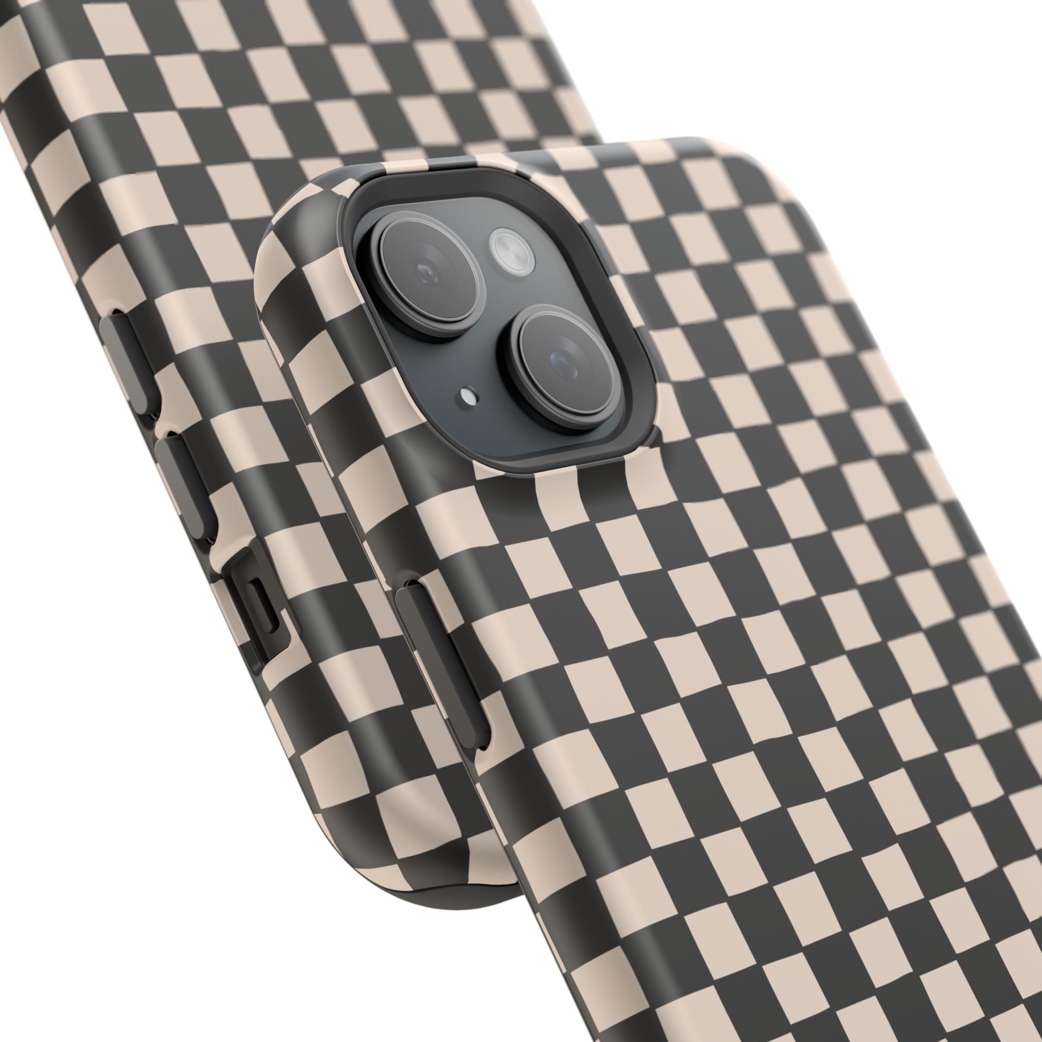 Checkerboard Impact-Resistant Case