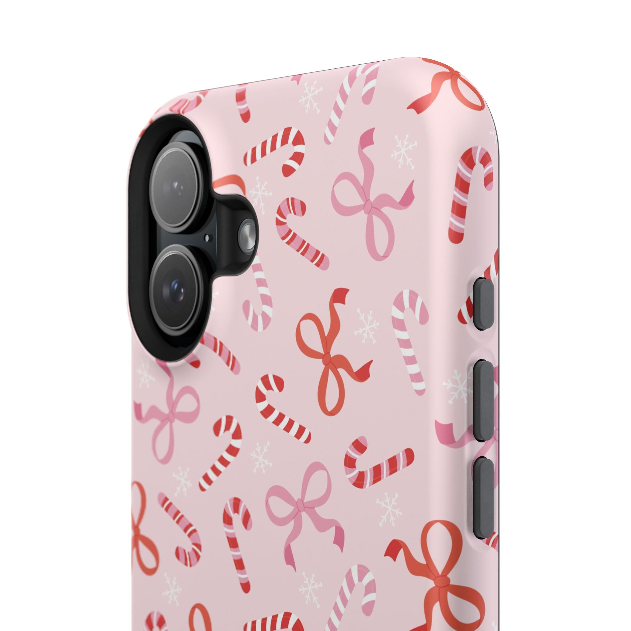 Candy Cane Impact-Resistant Phone Case - Limited Edition