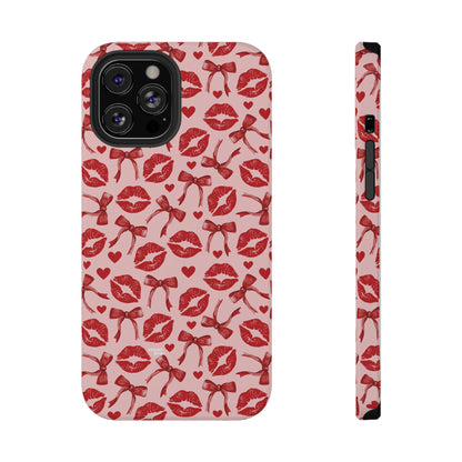 Bows & Kisses Impact-Resistant Case