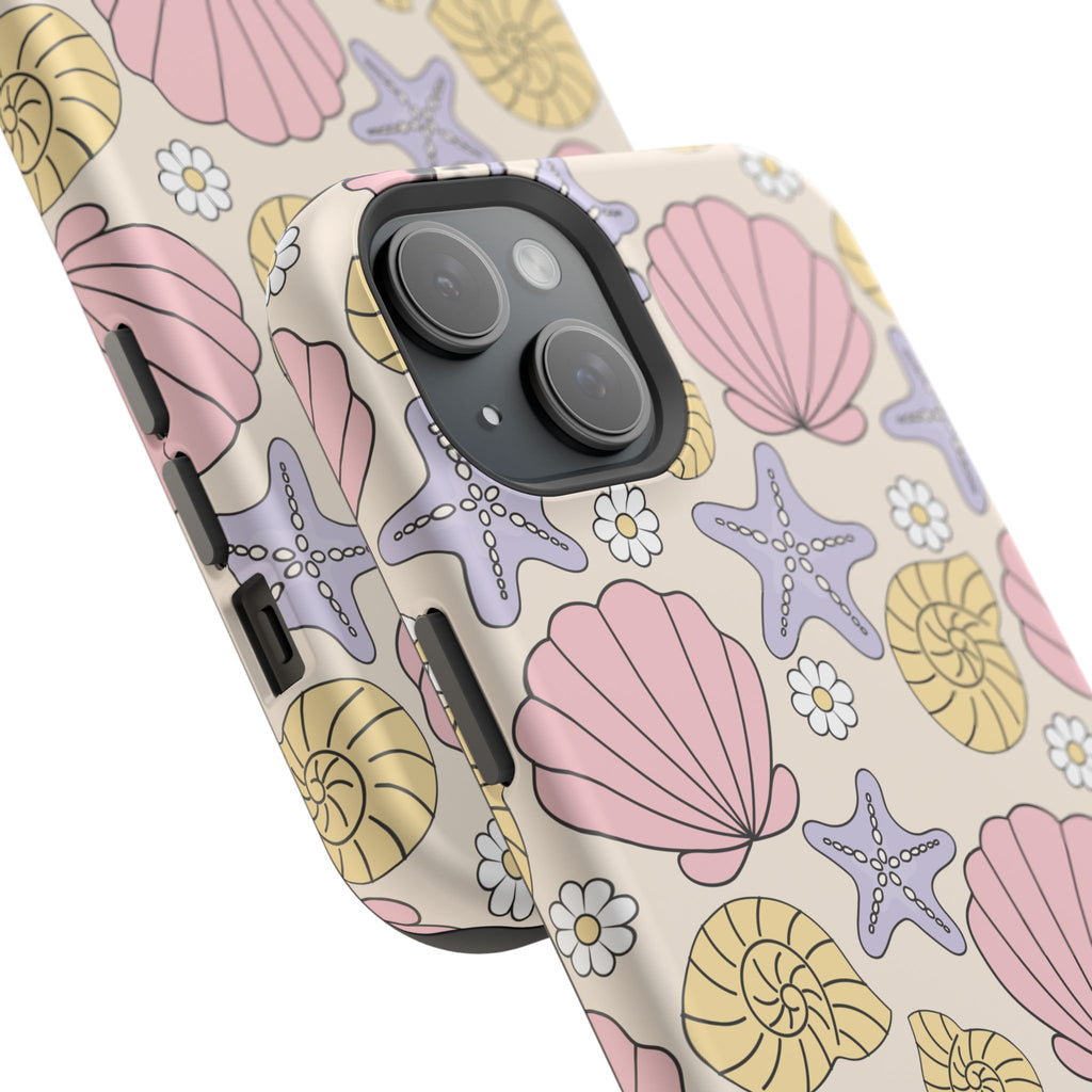 Coastal Shells Impact-Resistant Phone Case