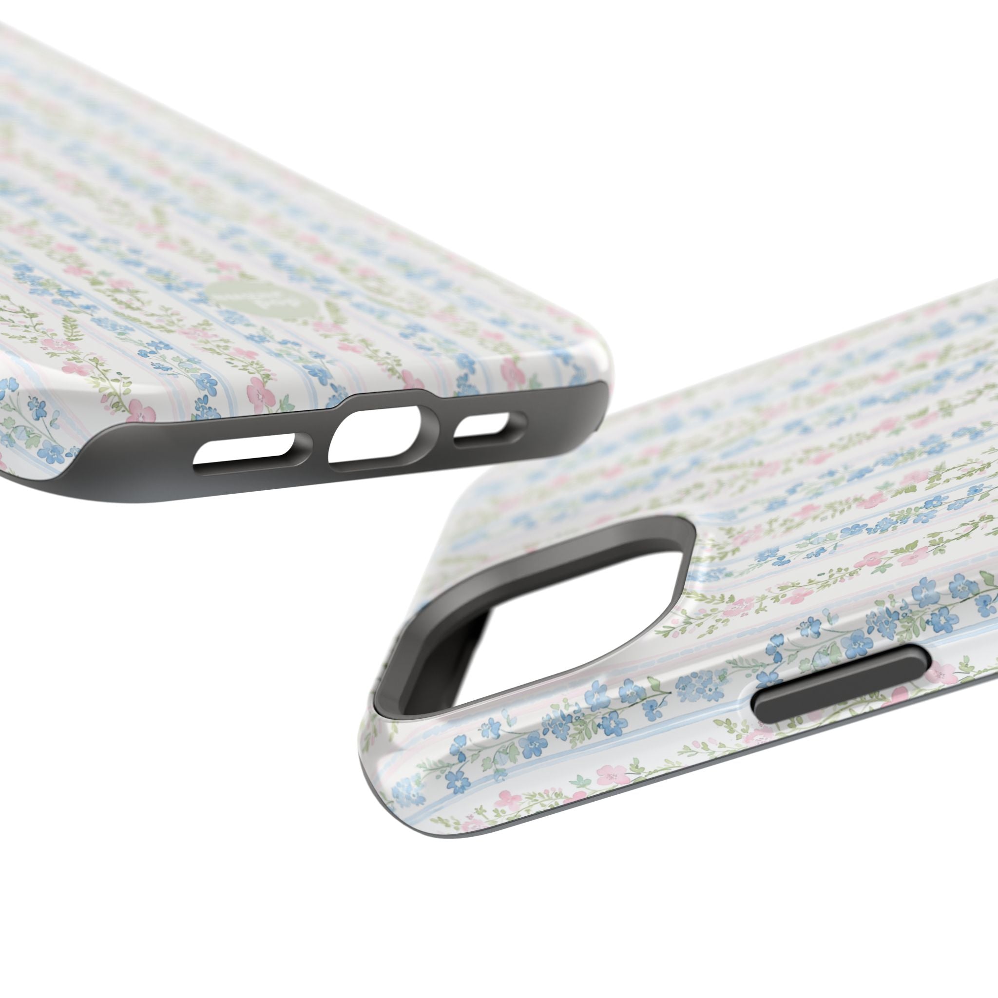 Pastel Floral Pattern Magnetic Tough Case