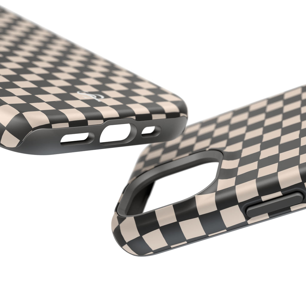 Checkerboard Impact-Resistant Case