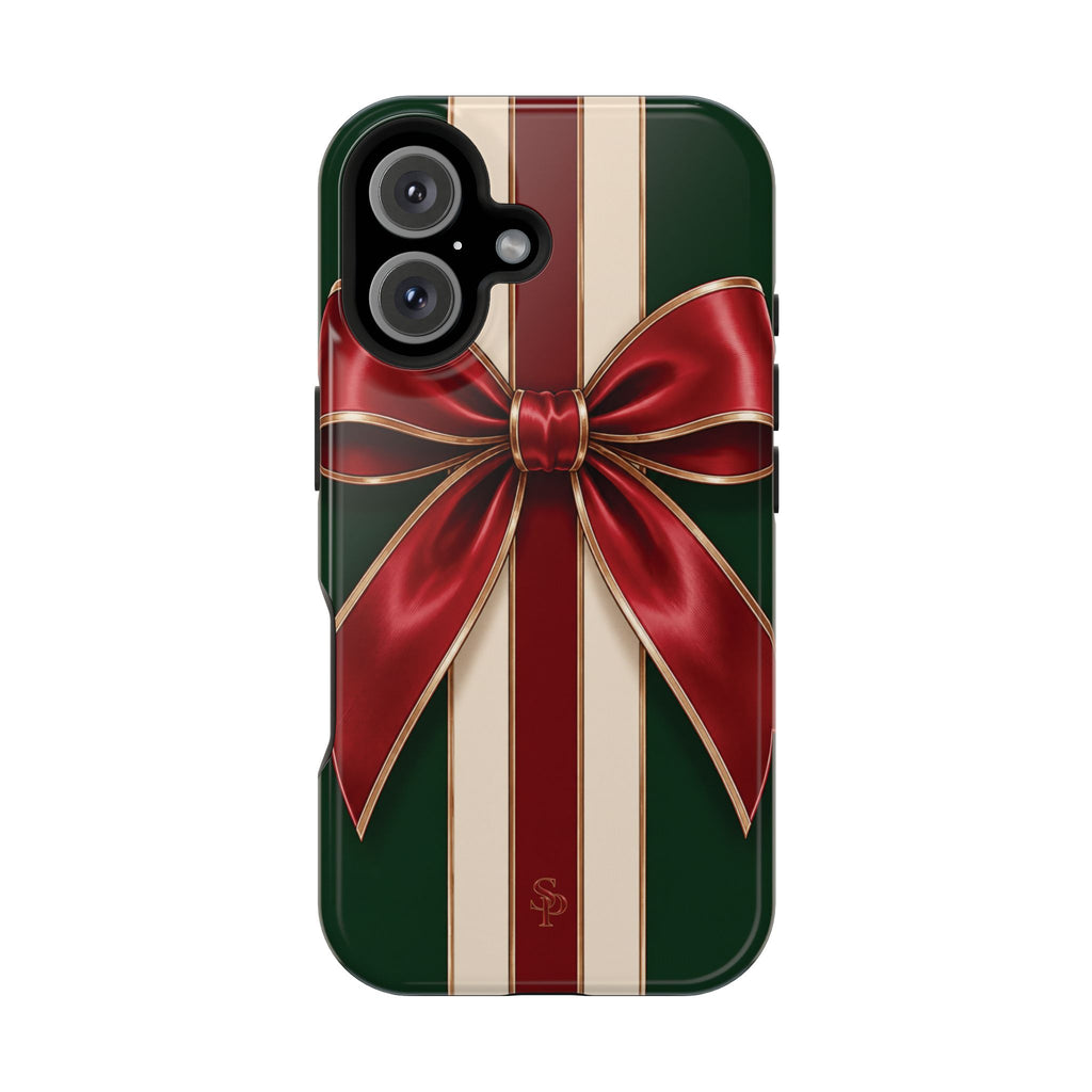 Christmas Gift Bow Magnetic Phone Case