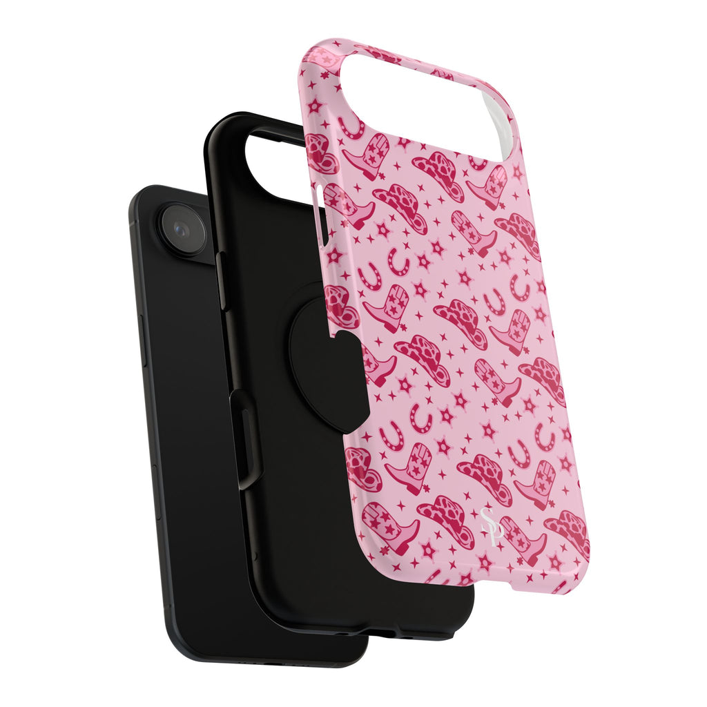Pink Cowgirl Impact-Resistant Case