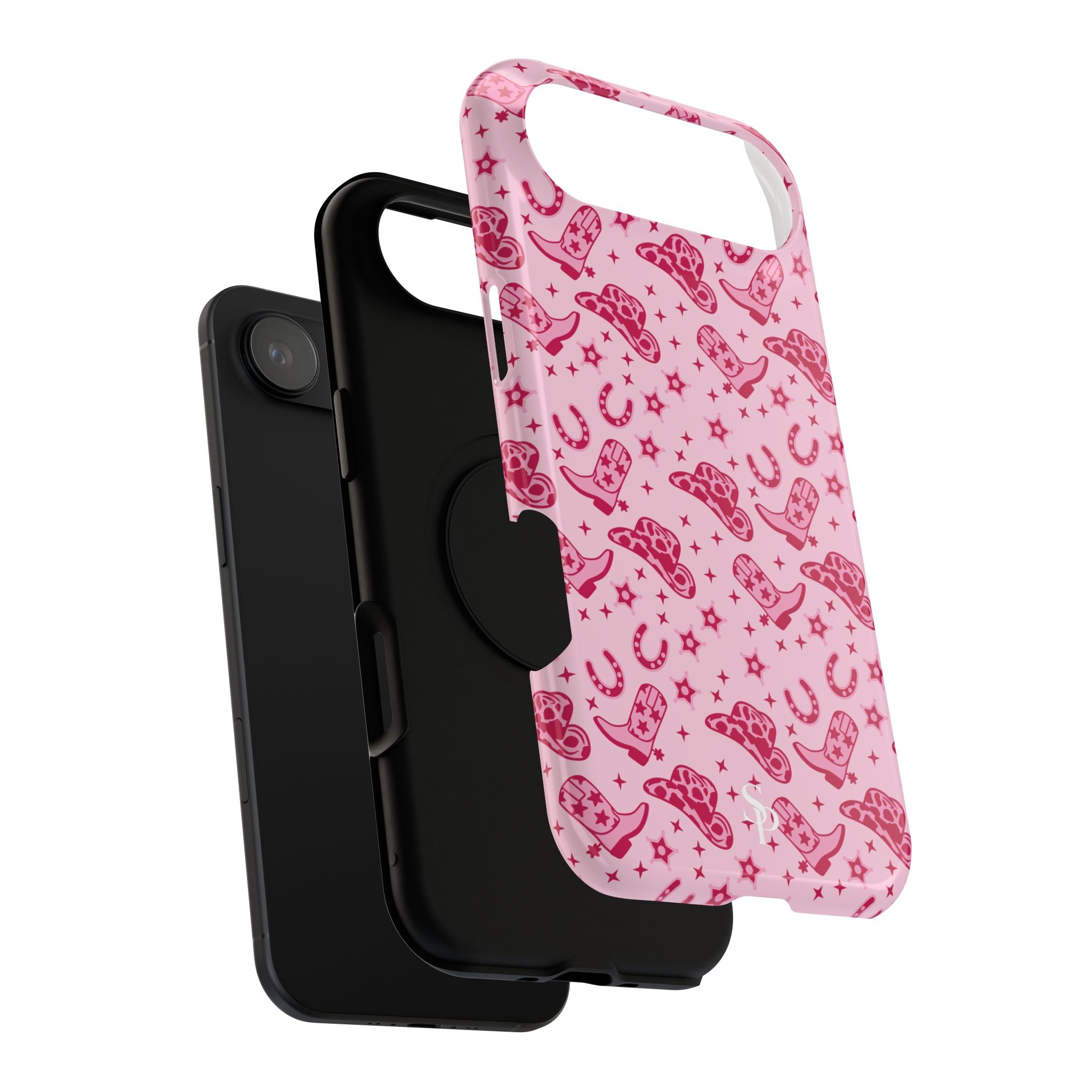 Pink Cowgirl Impact-Resistant Case