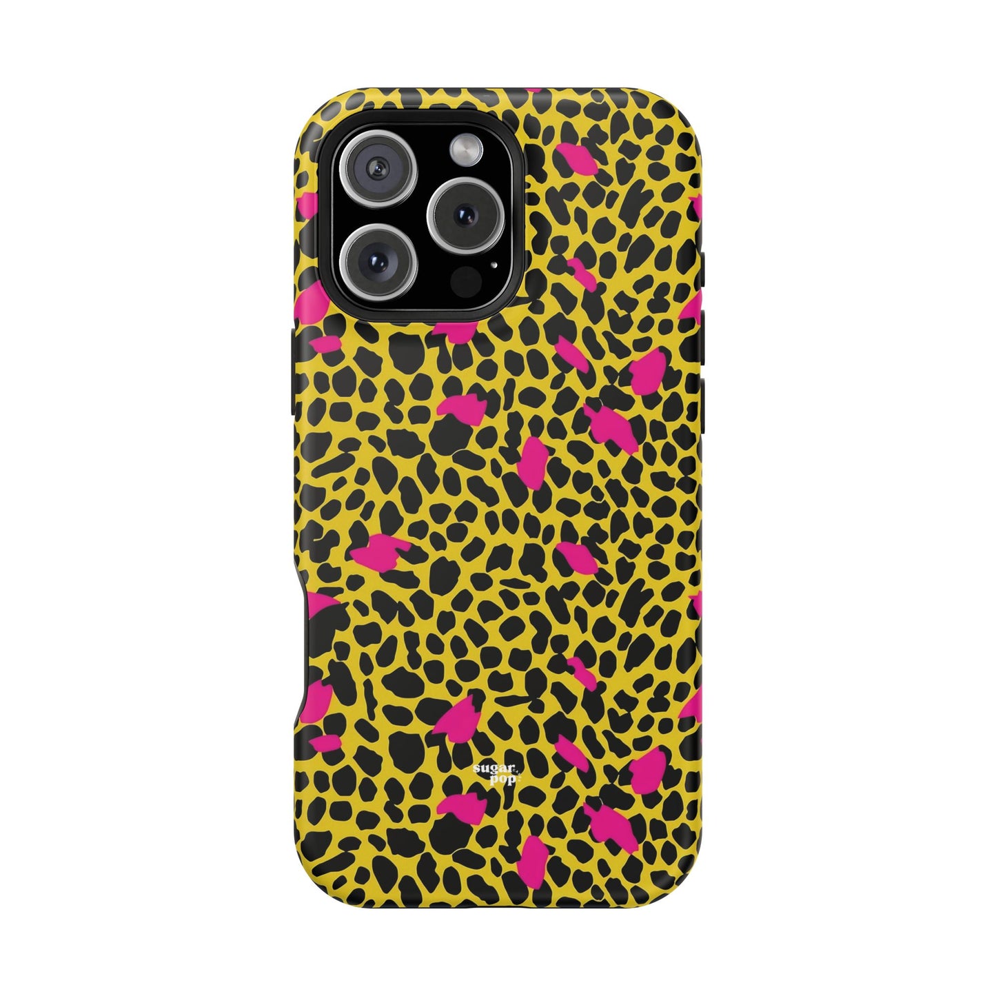 Leopard Print Impact-Resistant Phone Case