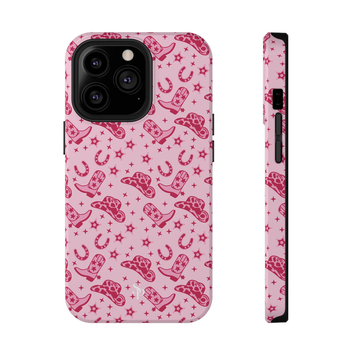 Pink Cowgirl Impact-Resistant Case