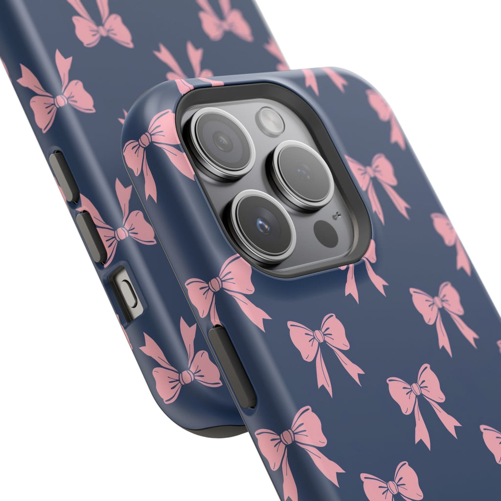 Chic Bow Impact-Resistant Phone Case