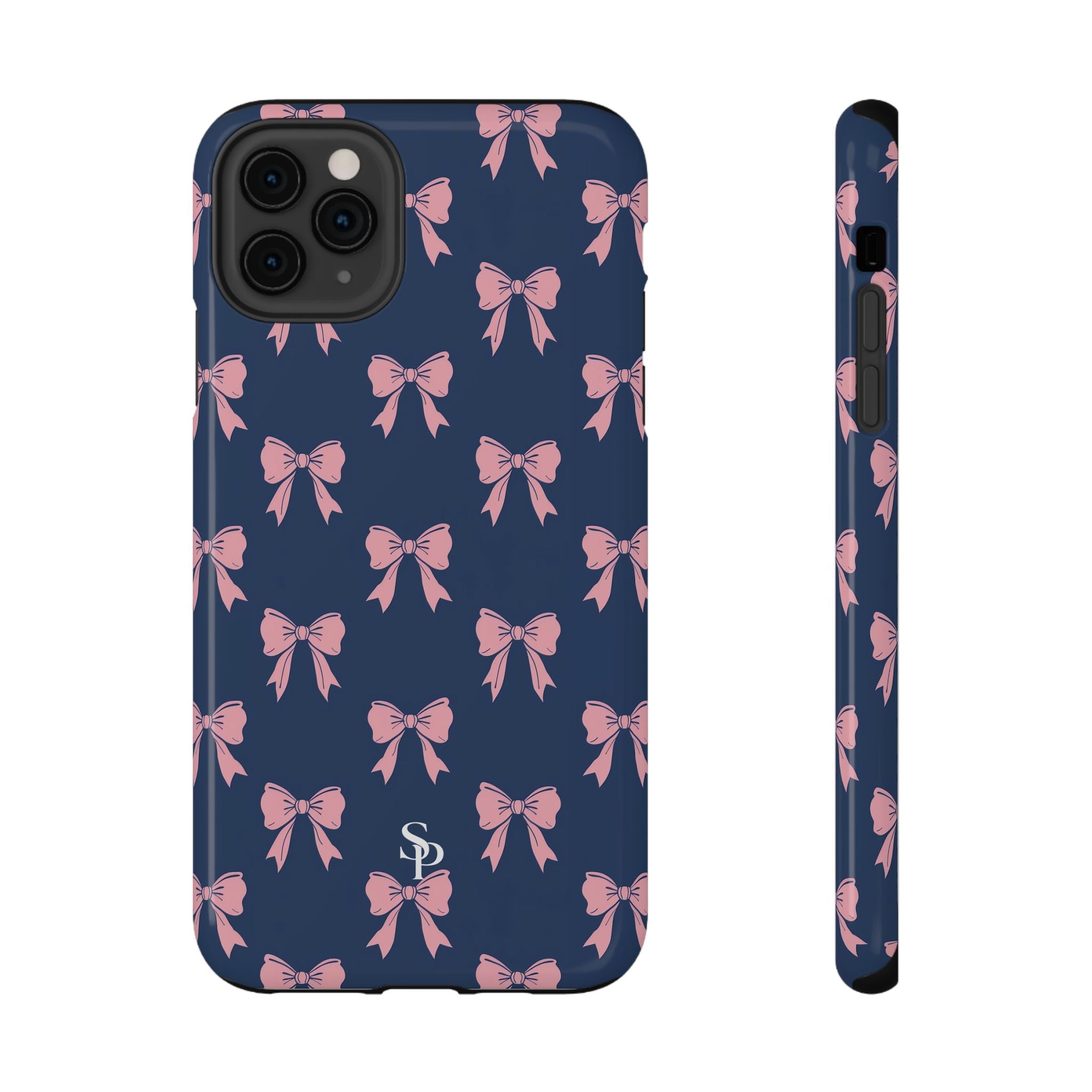 Chic Bow Impact-Resistant Phone Case