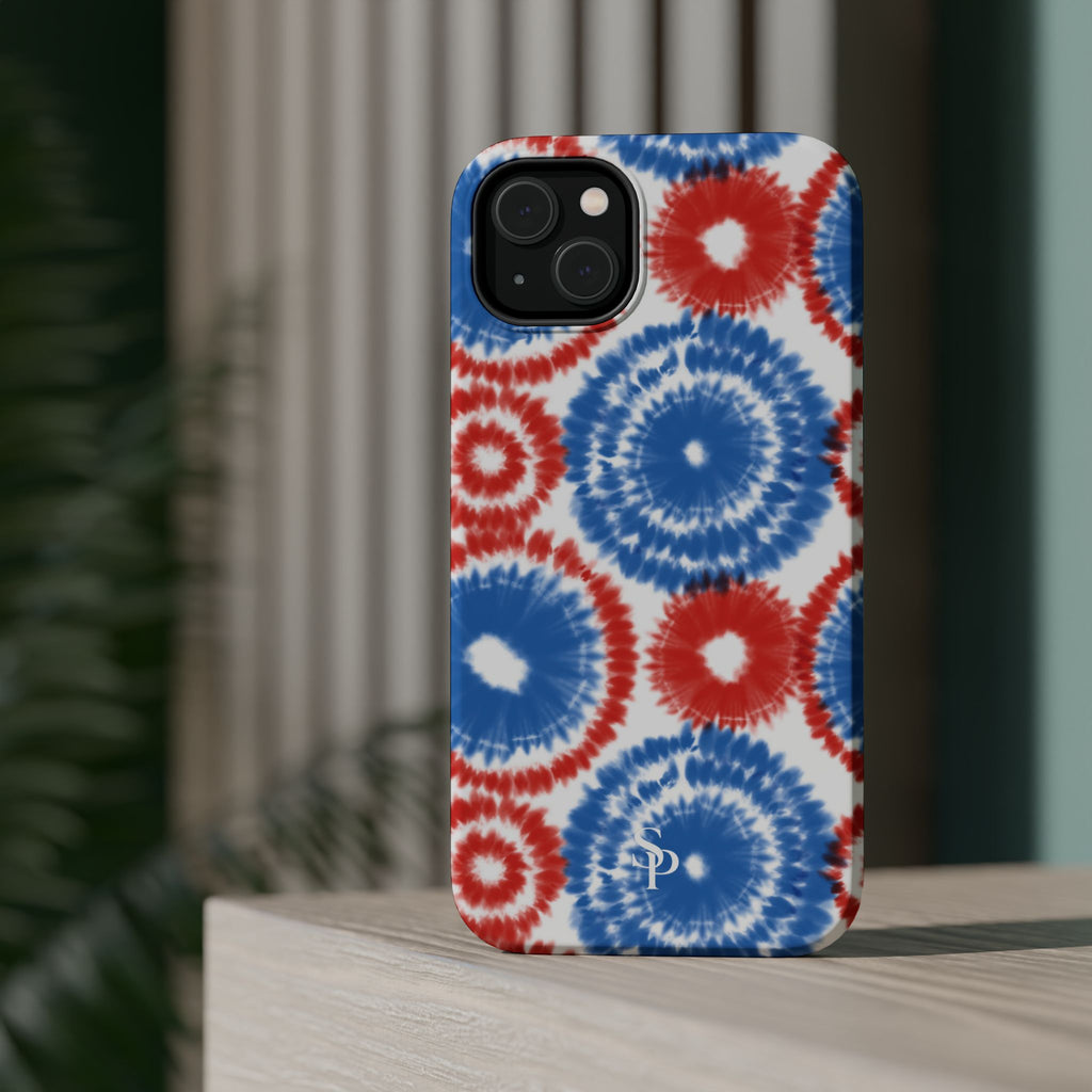 Patriotic Tie-Dye Magnetic Tough Case