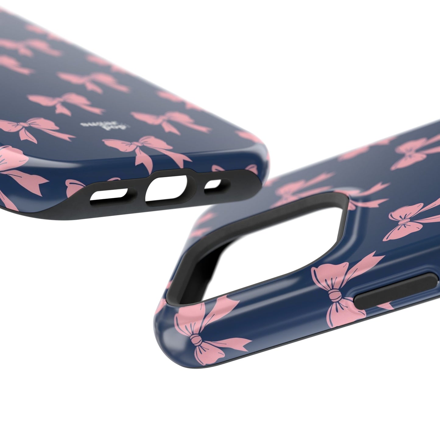 Chic Bow Impact-Resistant Phone Case