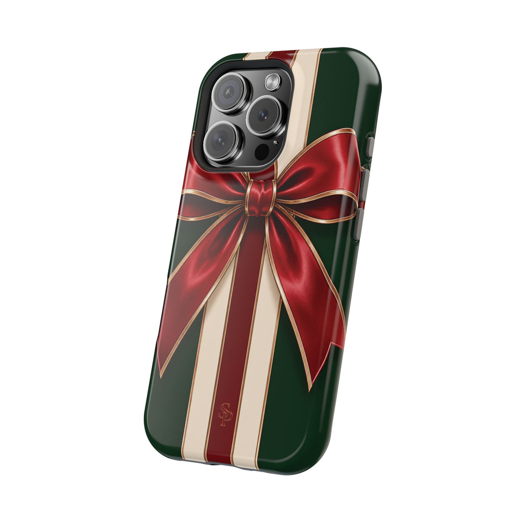 Christmas Gift Bow Magnetic Phone Case
