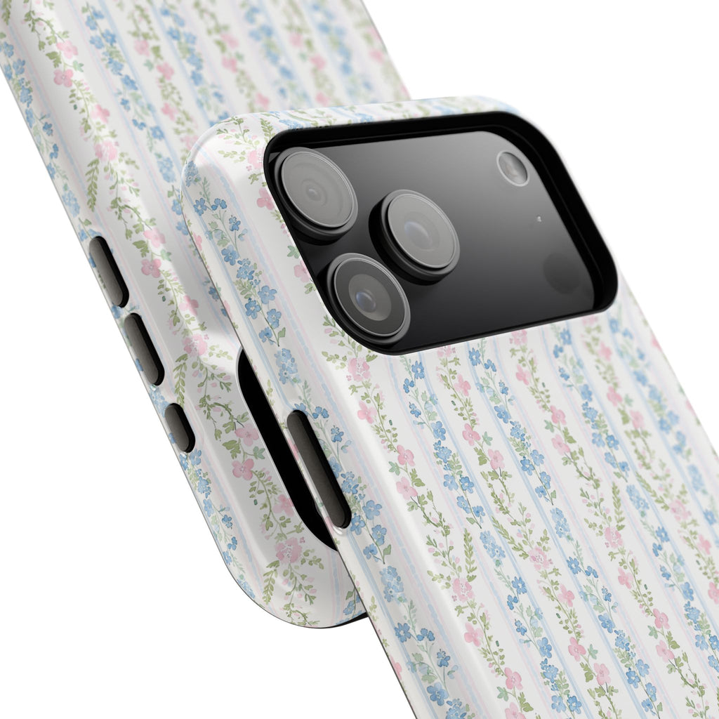 Pastel Floral Pattern Magnetic Tough Case