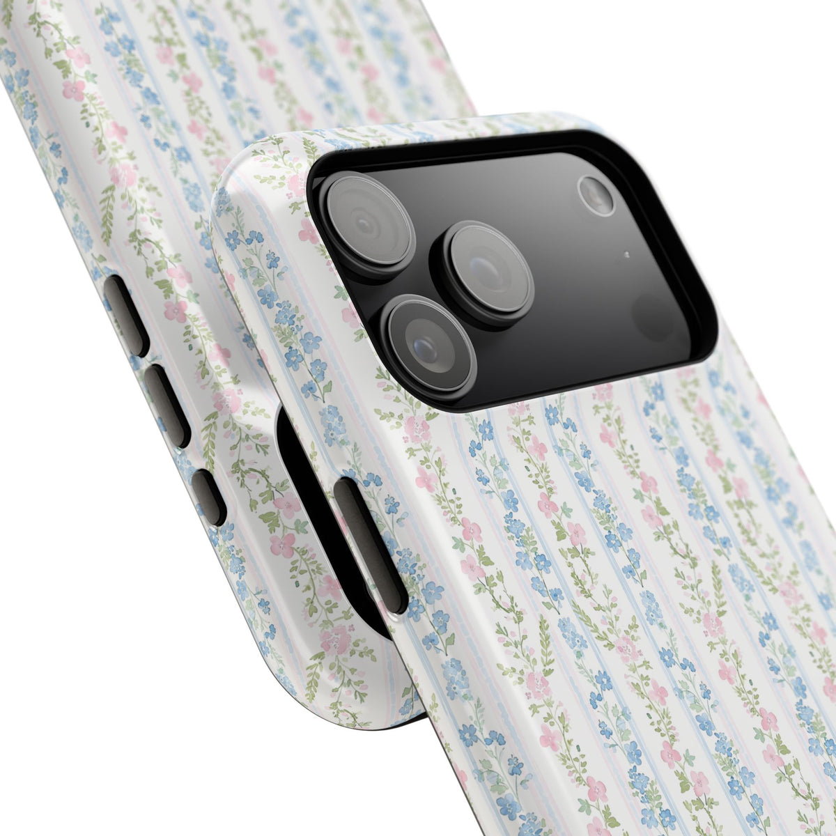 Pastel Floral Pattern Magnetic Tough Case