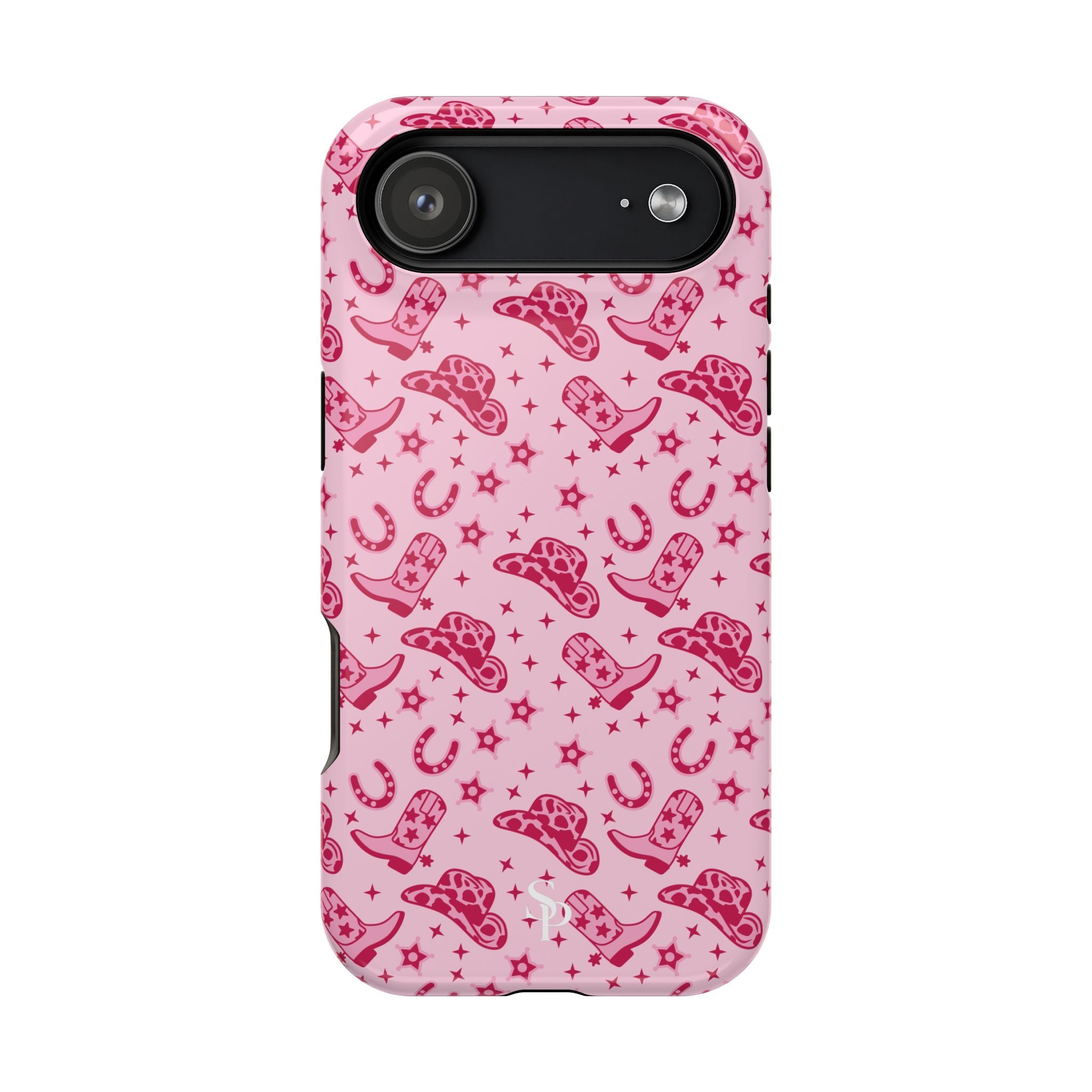 Pink Cowgirl Impact-Resistant Case