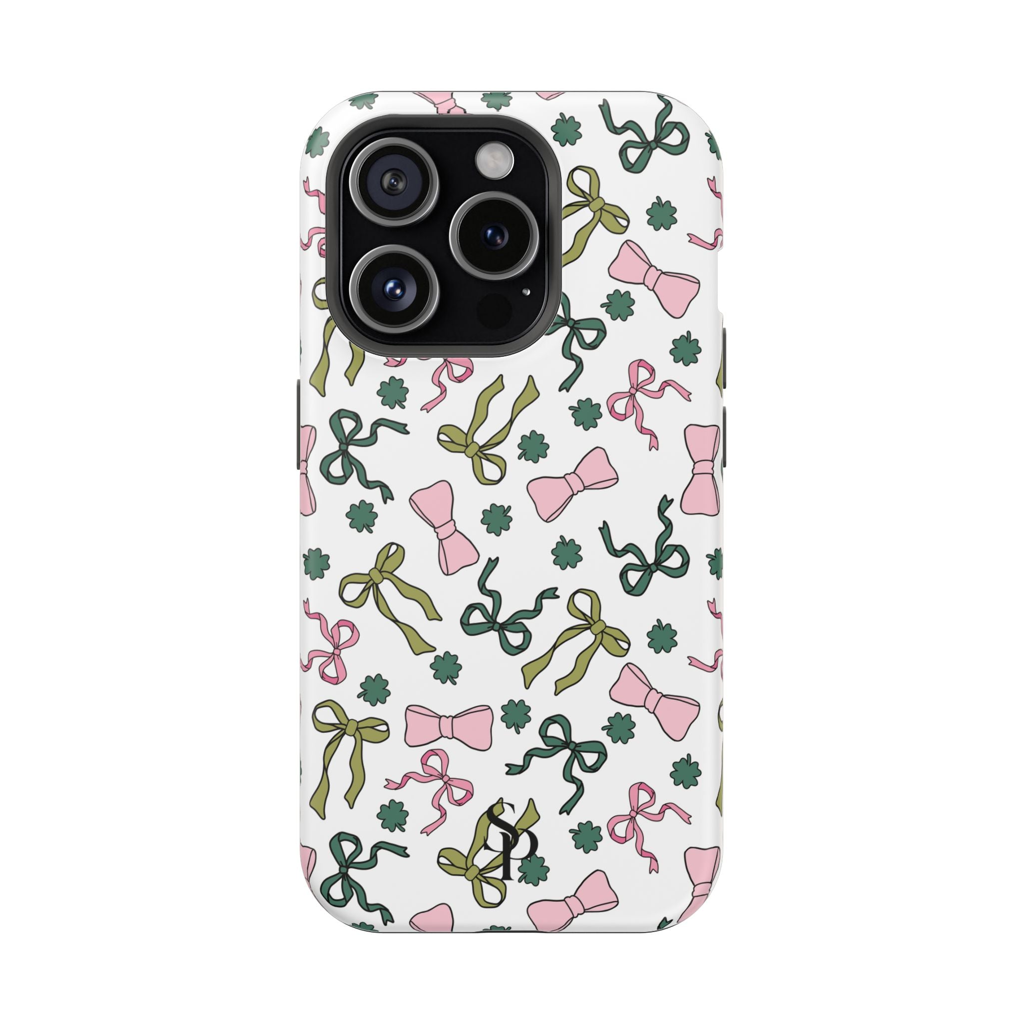 Bows and Shamrocks Magnetic Phone Case