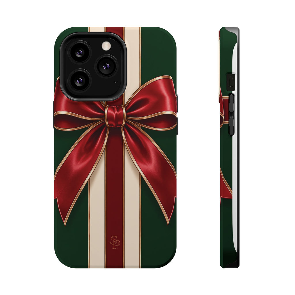 Christmas Gift Bow Magnetic Phone Case