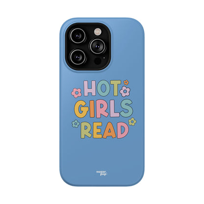 Hot Girls Read Impact-Resistant Phone Case - Design for Book Lovers