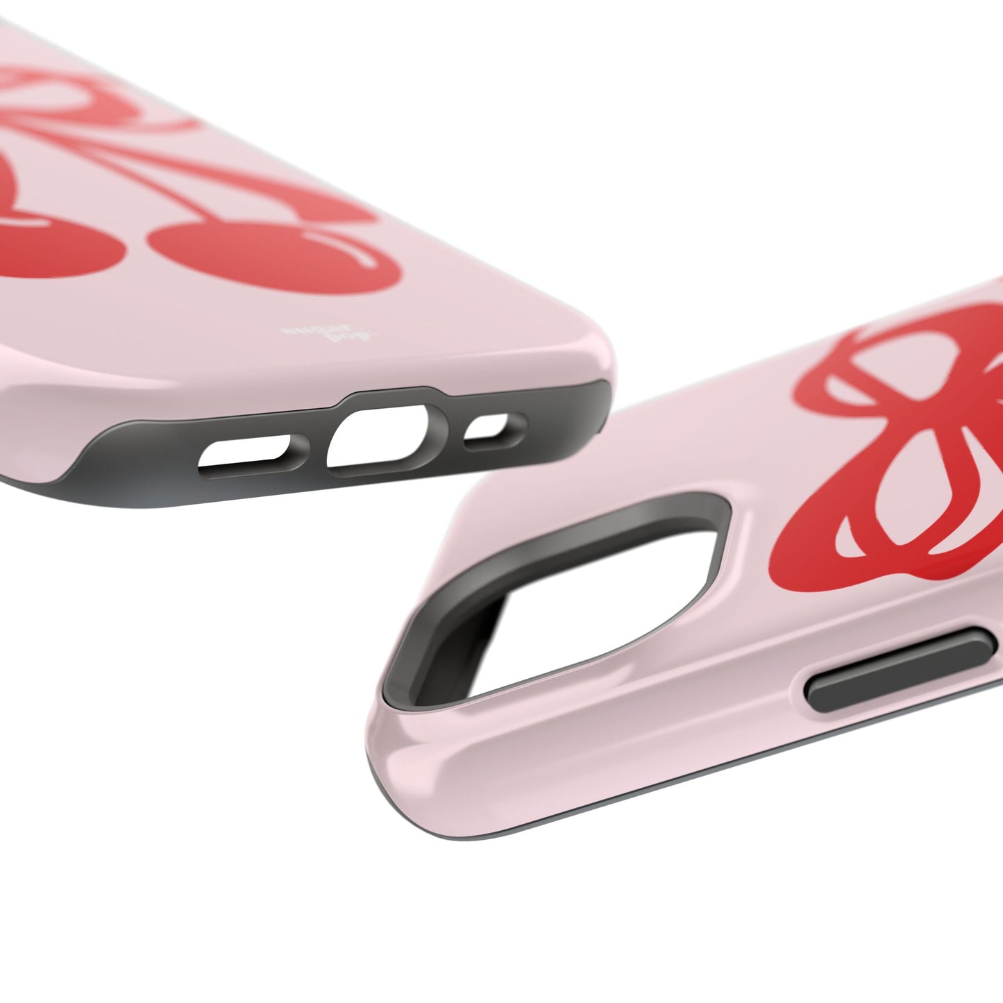 Cherry Bow Impact-Resistant Phone Case