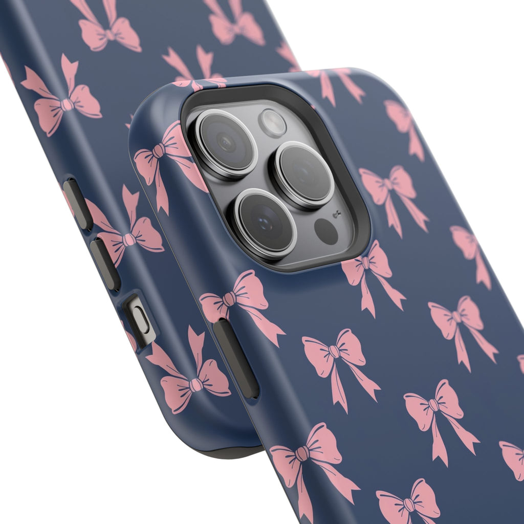 Chic Bow Impact-Resistant Phone Case