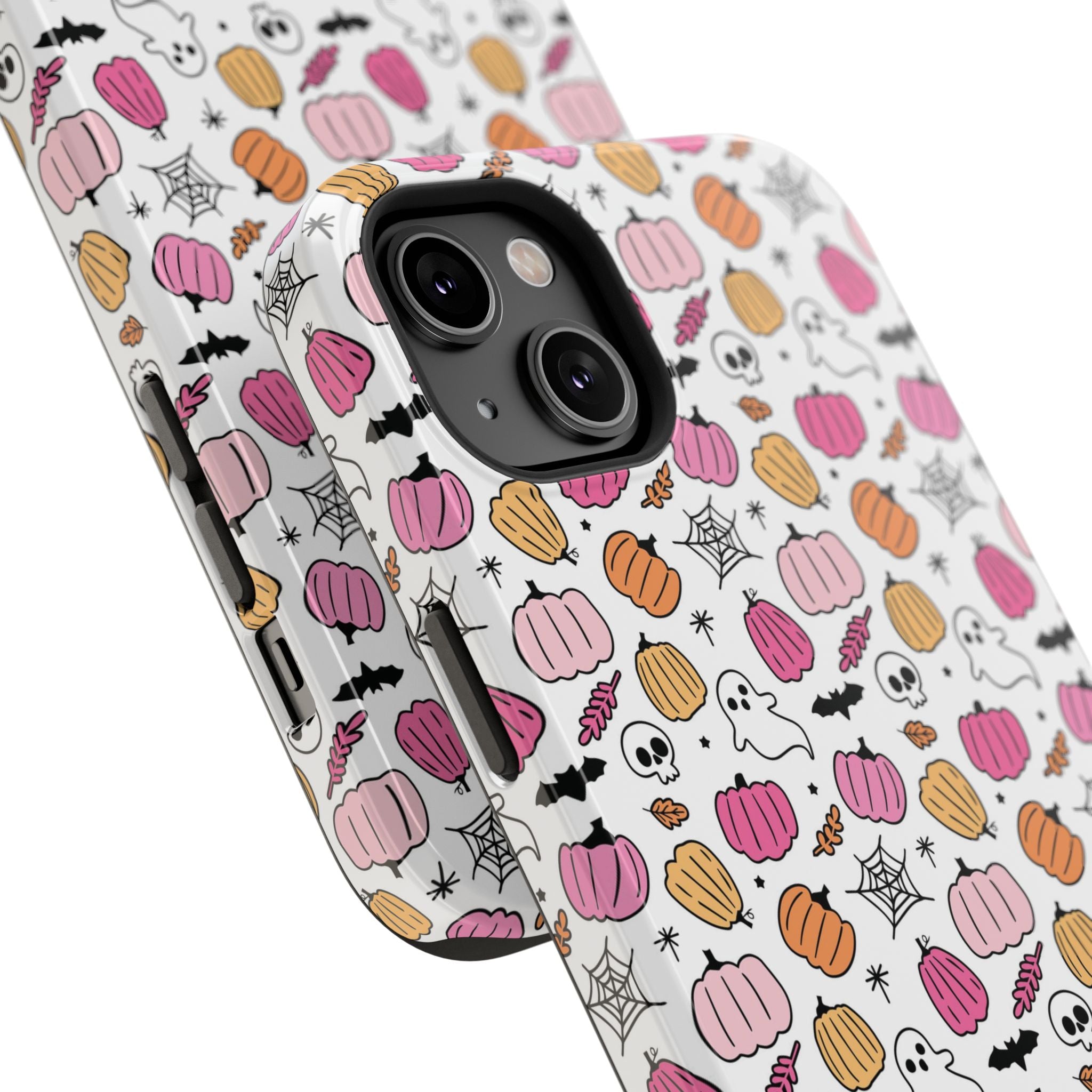 Pink Halloween Impact-Resistant Cases