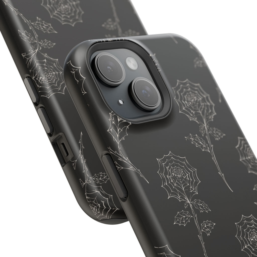 Web of Roses Magnetic Impact-Resistant Phone Case