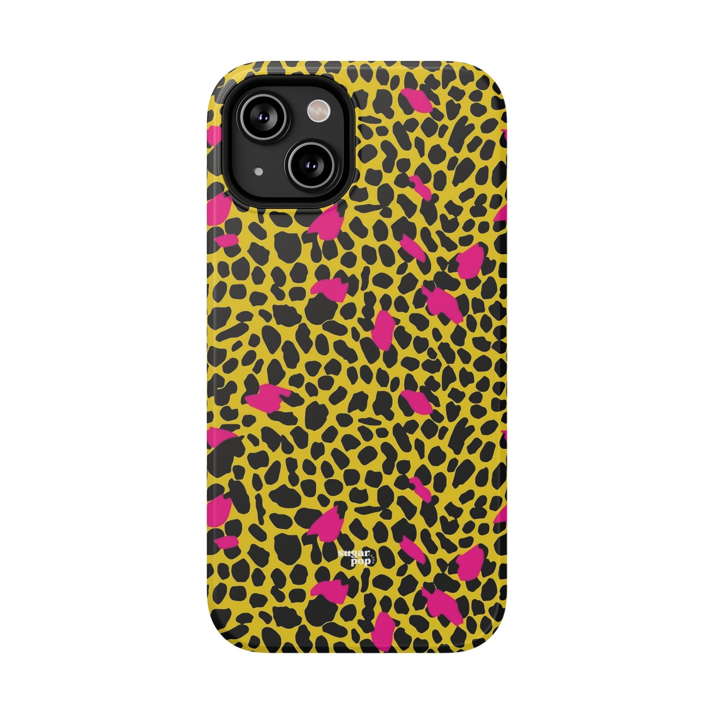 Leopard Print Impact-Resistant Phone Case