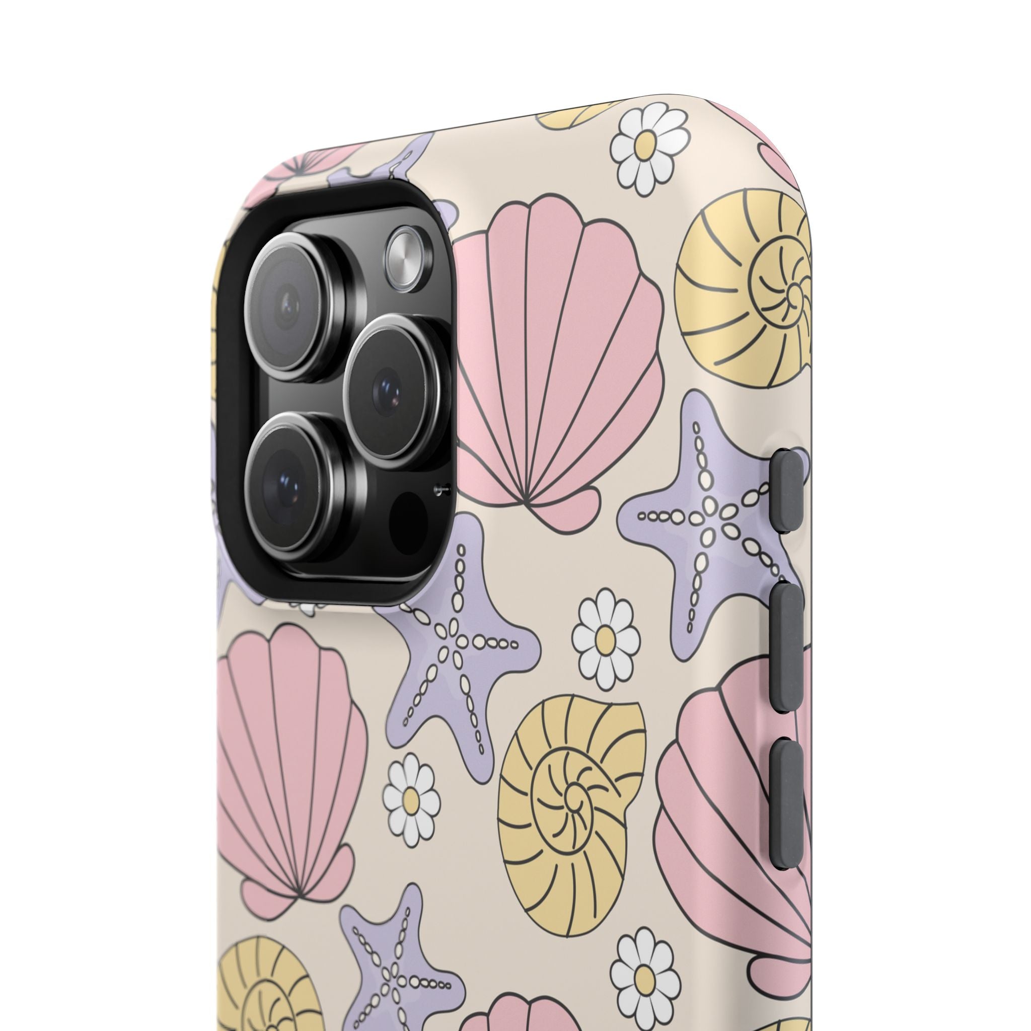 Coastal Shells Impact-Resistant Phone Case