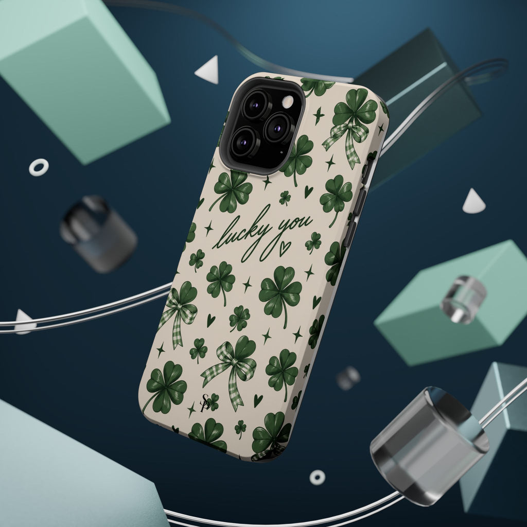 Lucky You Clover Magnetic Impact Phone Case