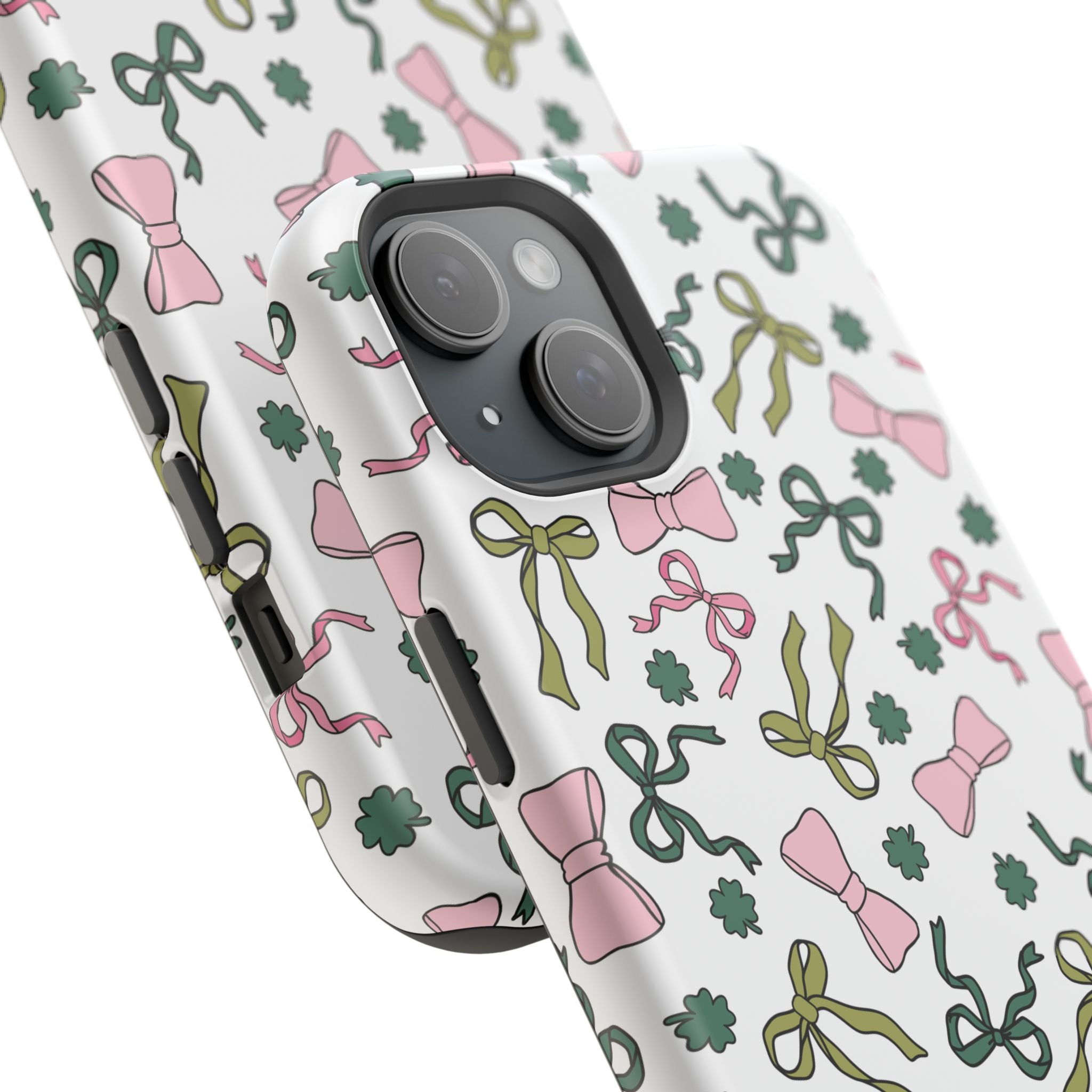 Bows and Shamrocks Magnetic Phone Case