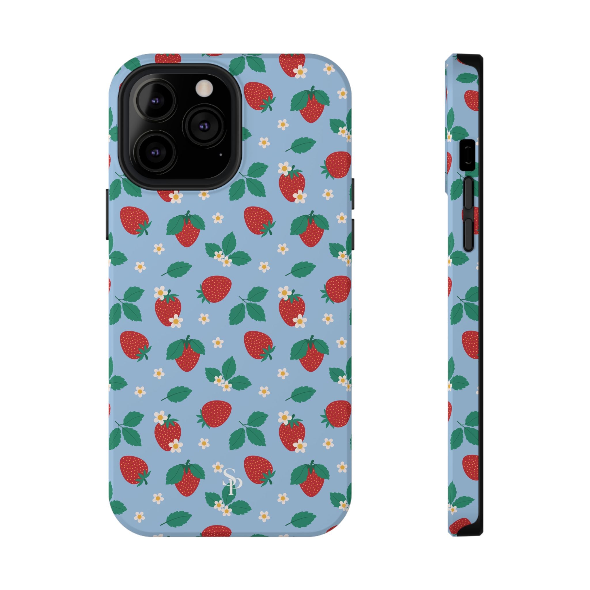 Strawberry Impact-Resistant Cases