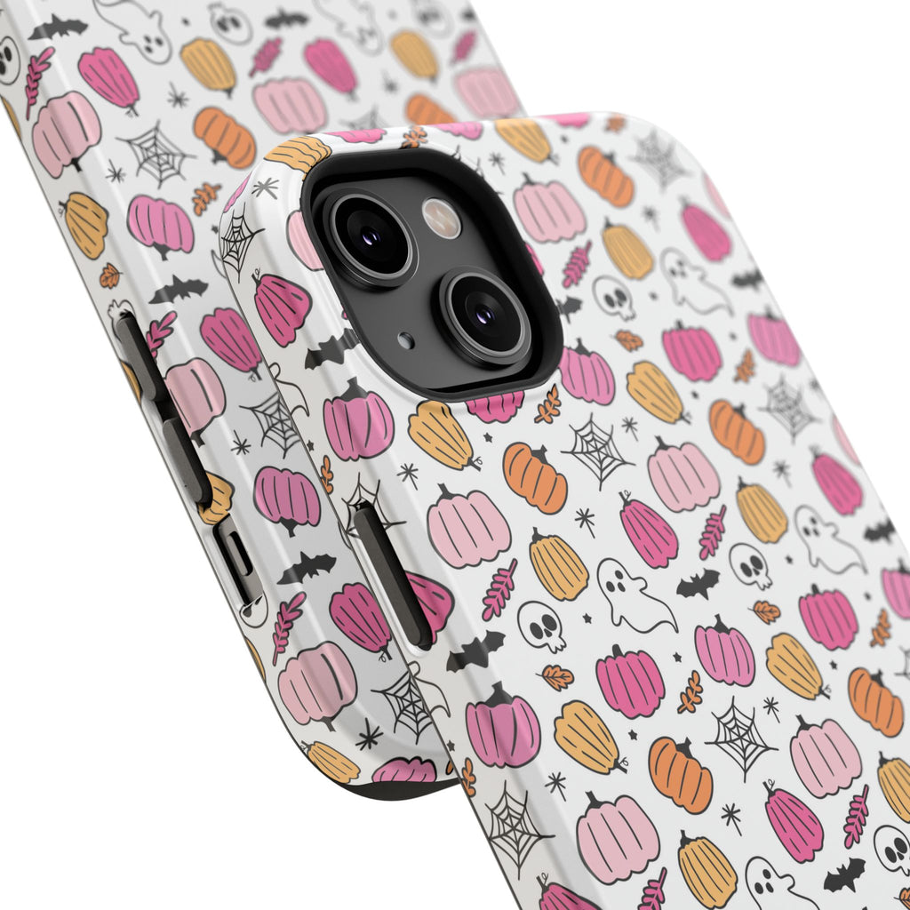 Pink Halloween Impact-Resistant Cases