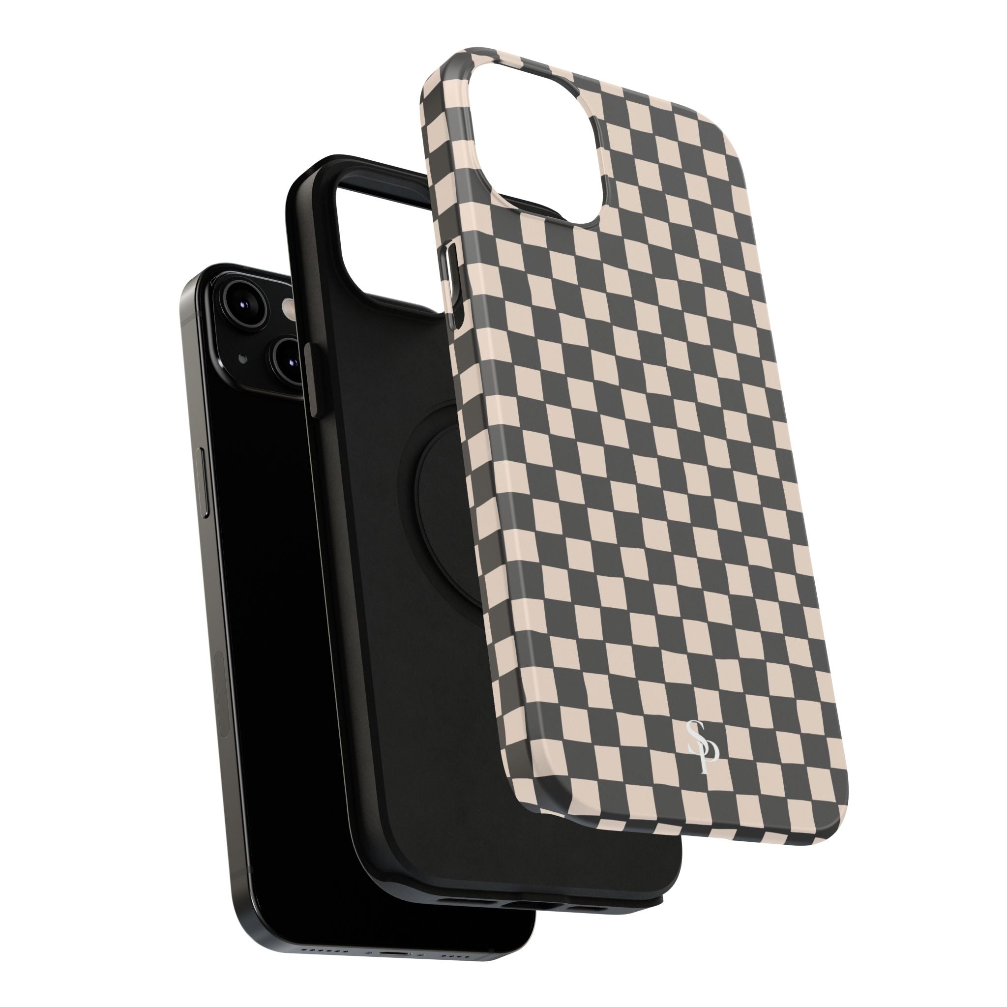 Checkerboard Impact-Resistant Case